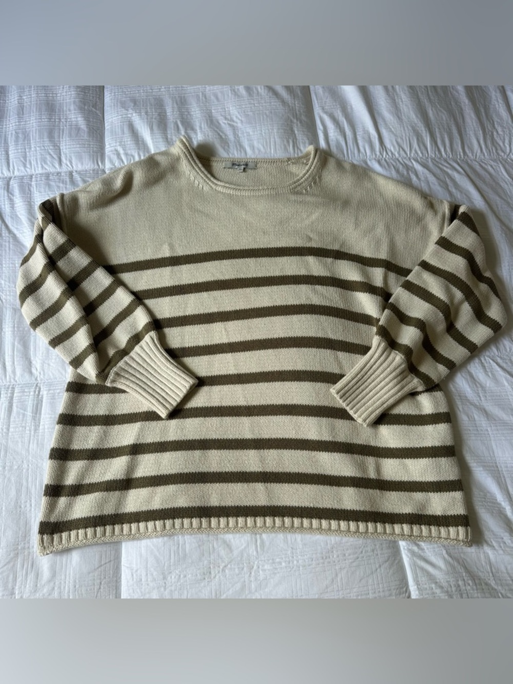 Madewell 100% cotton Conway sweater